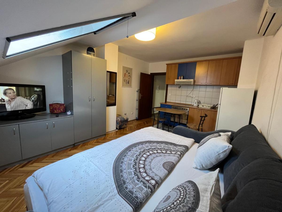 Apartmán Studio In The Centre Of Novi Sad Exteriér fotografie